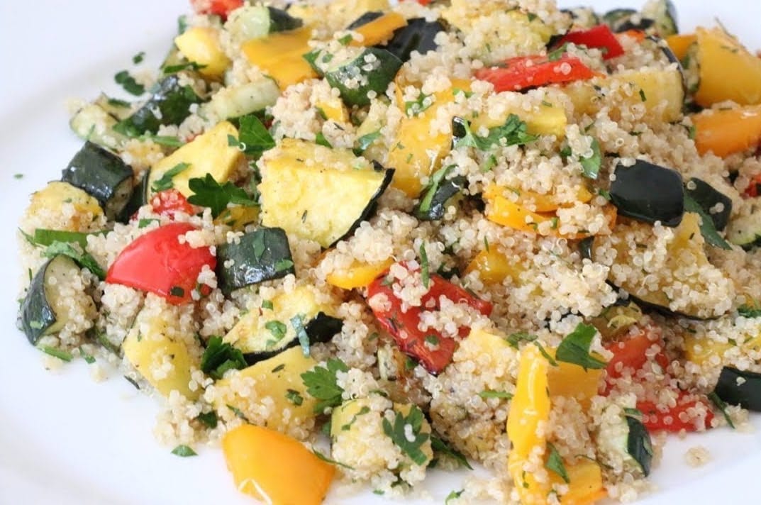 Sautéed Paprika Vegetables with Quinoa