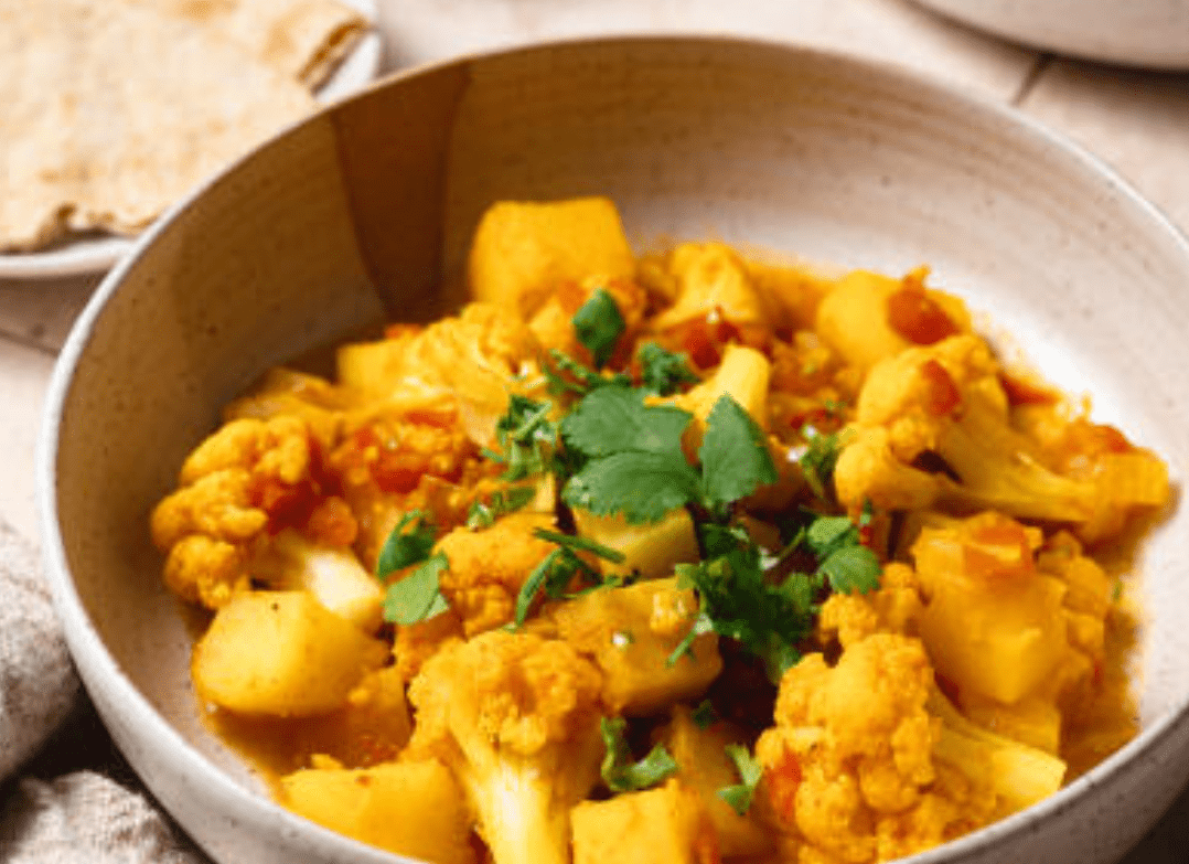 Cumin-Scented Cauliflower and Potato Curry