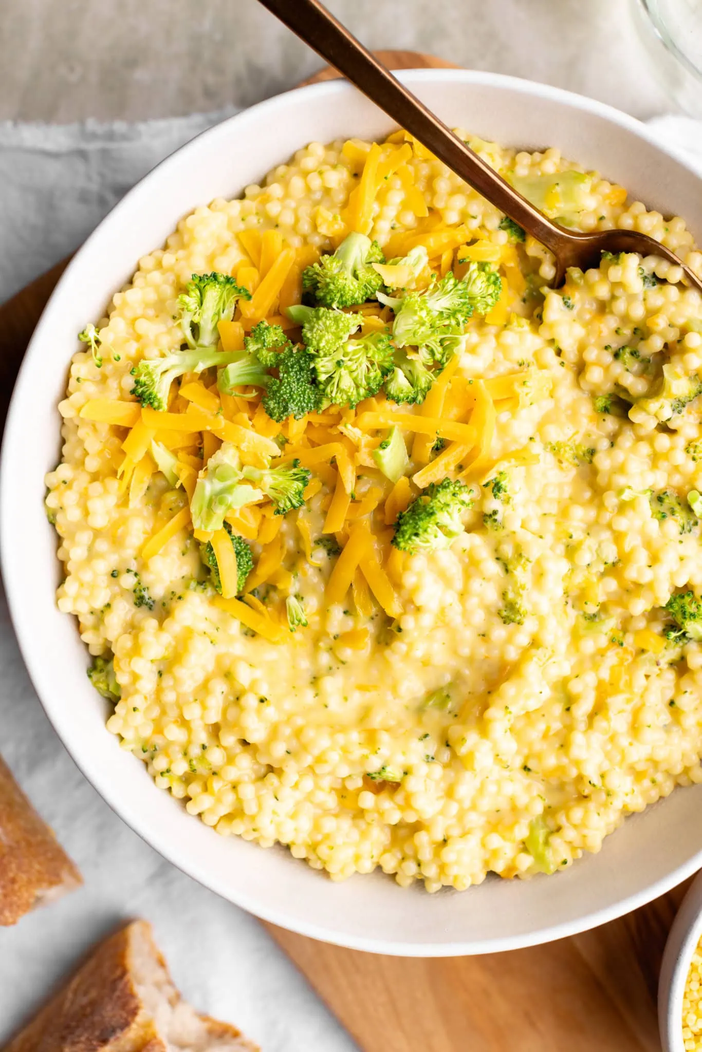 Baked Cheddar Broccoli Pasta
