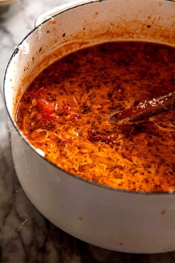 Sun-Drenched Tomato Basil Soup with Sun-Dried Tomatoes