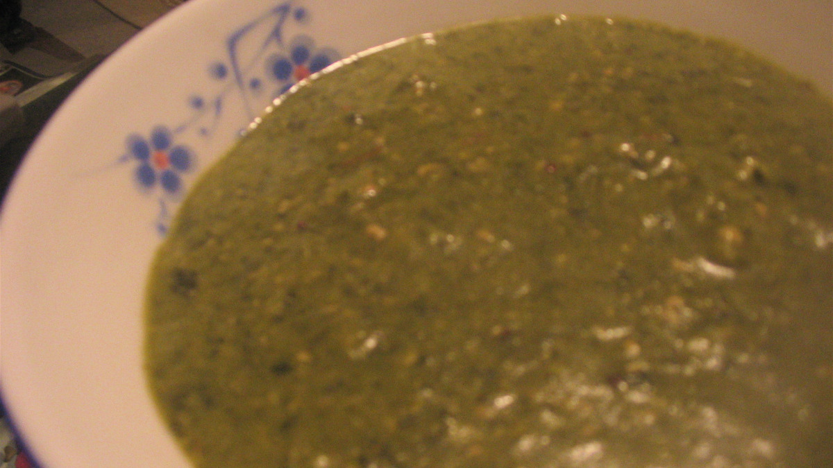 Coconut Callaloo Stew with Okra