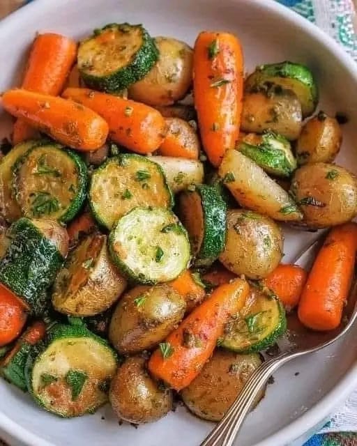 Rosemary-Thyme Roasted Vegetable Medley