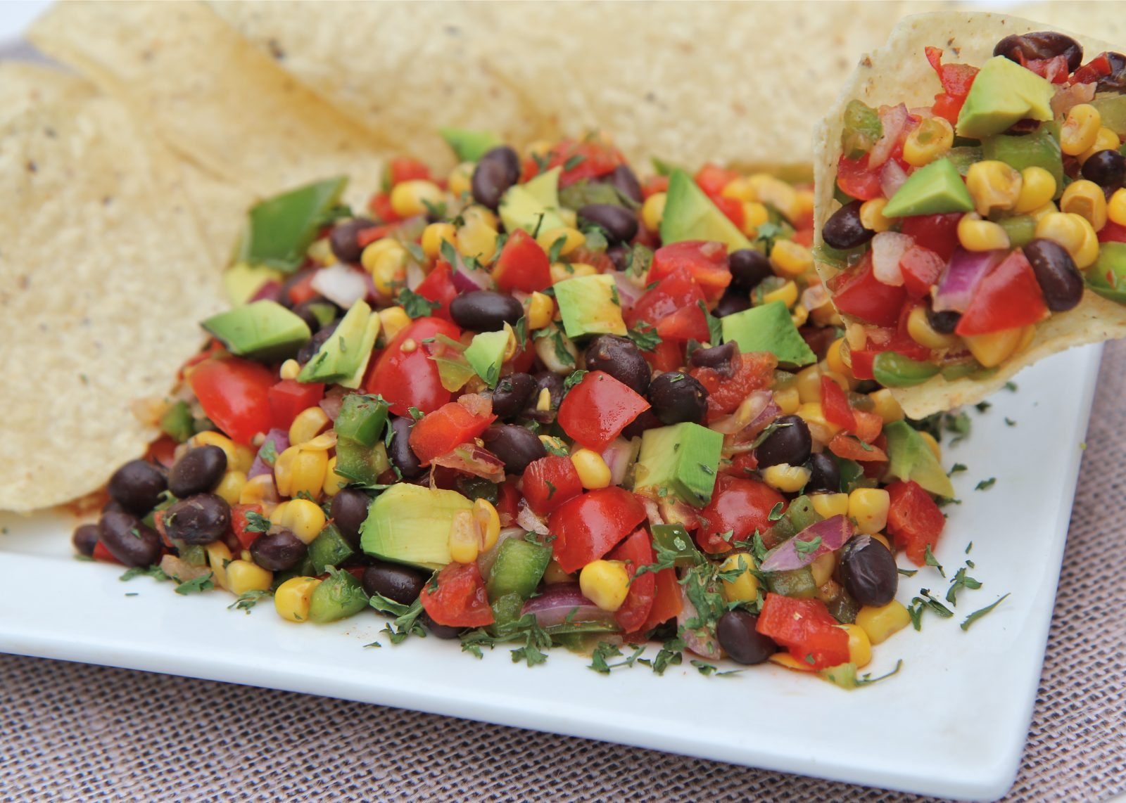 Sunshine Corn and Black Bean Salad