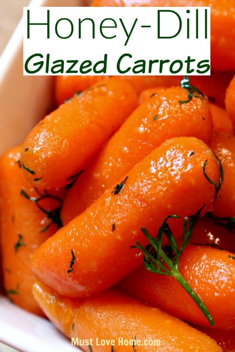 Pine Needle-Infused Honey Glazed Carrots with Dill