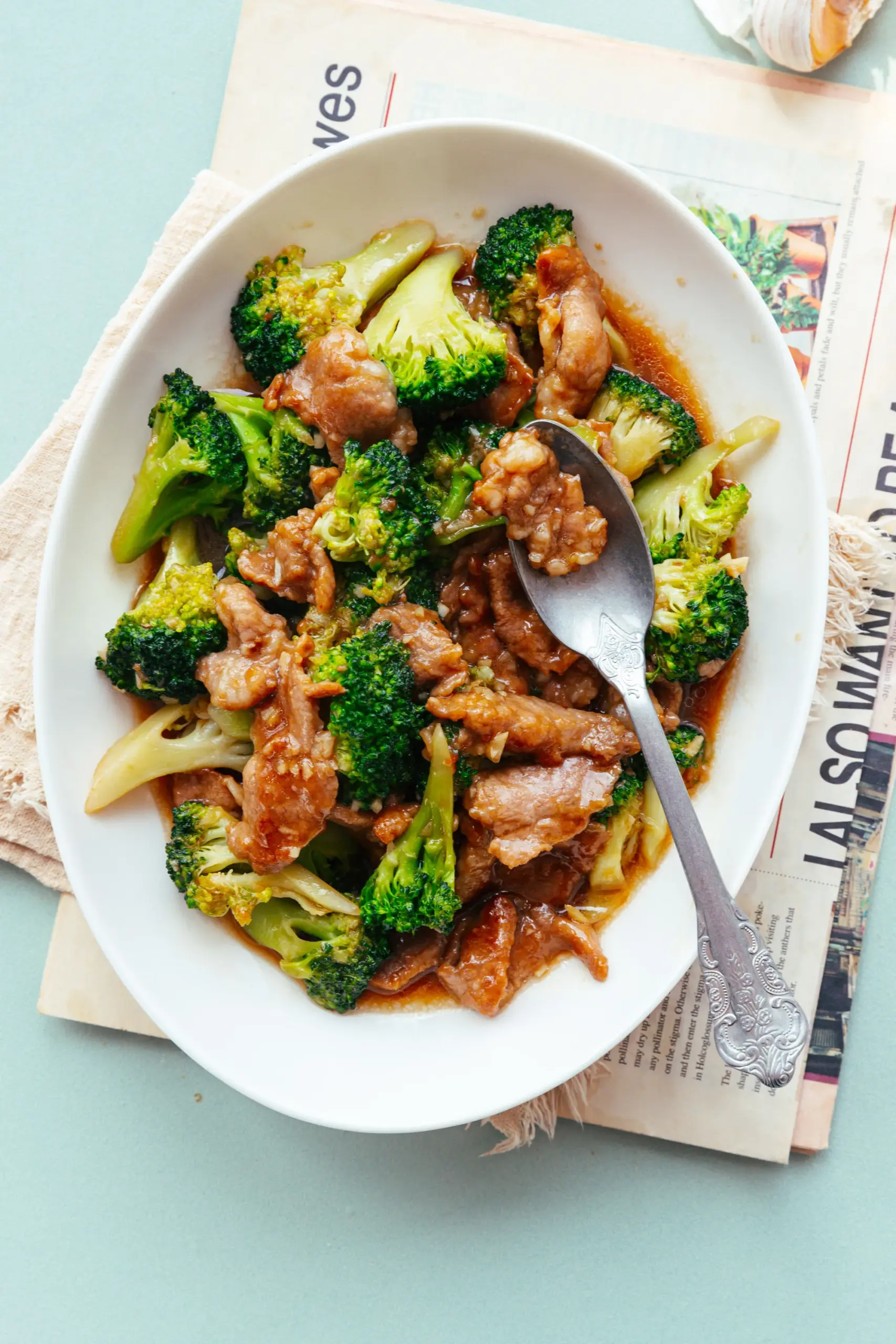 Hoisin-Glazed Pork Stir-Fry with Broccoli