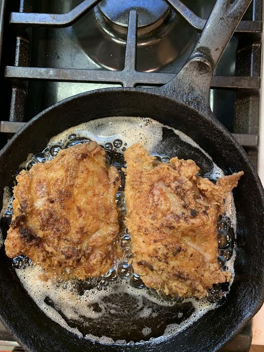 1950s-Style Buttermilk Fried Chicken with Herb Crust