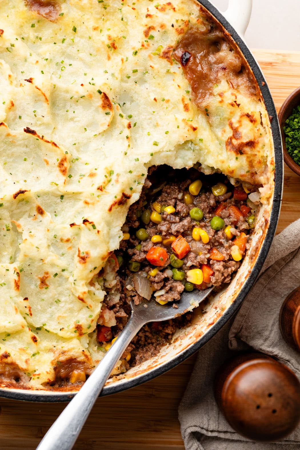 Cottage Pie with Mashed Potatoes