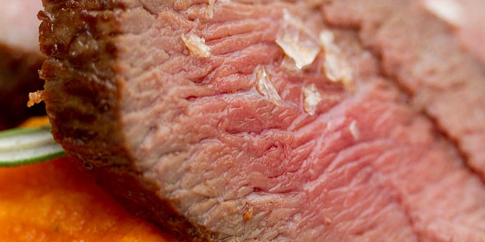 Venison Medallions with Peach Gastrique