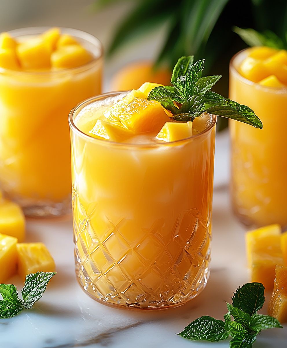 Mango-Pineapple Ginger Punch