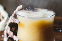 Maple-Bourbon Sour
