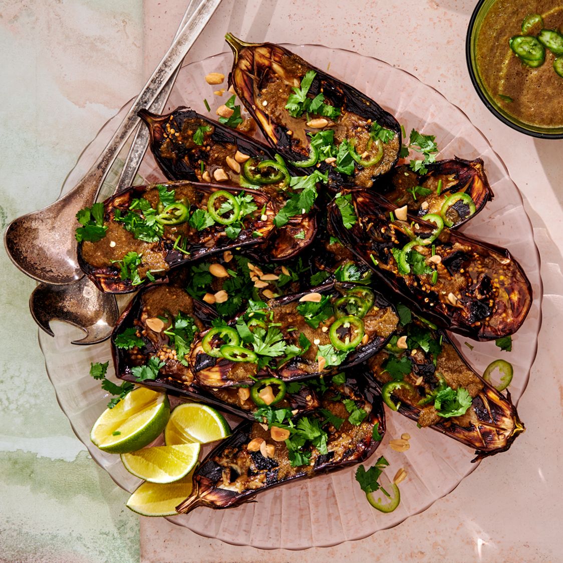 Charred Eggplant Mash with Onion and Tomato