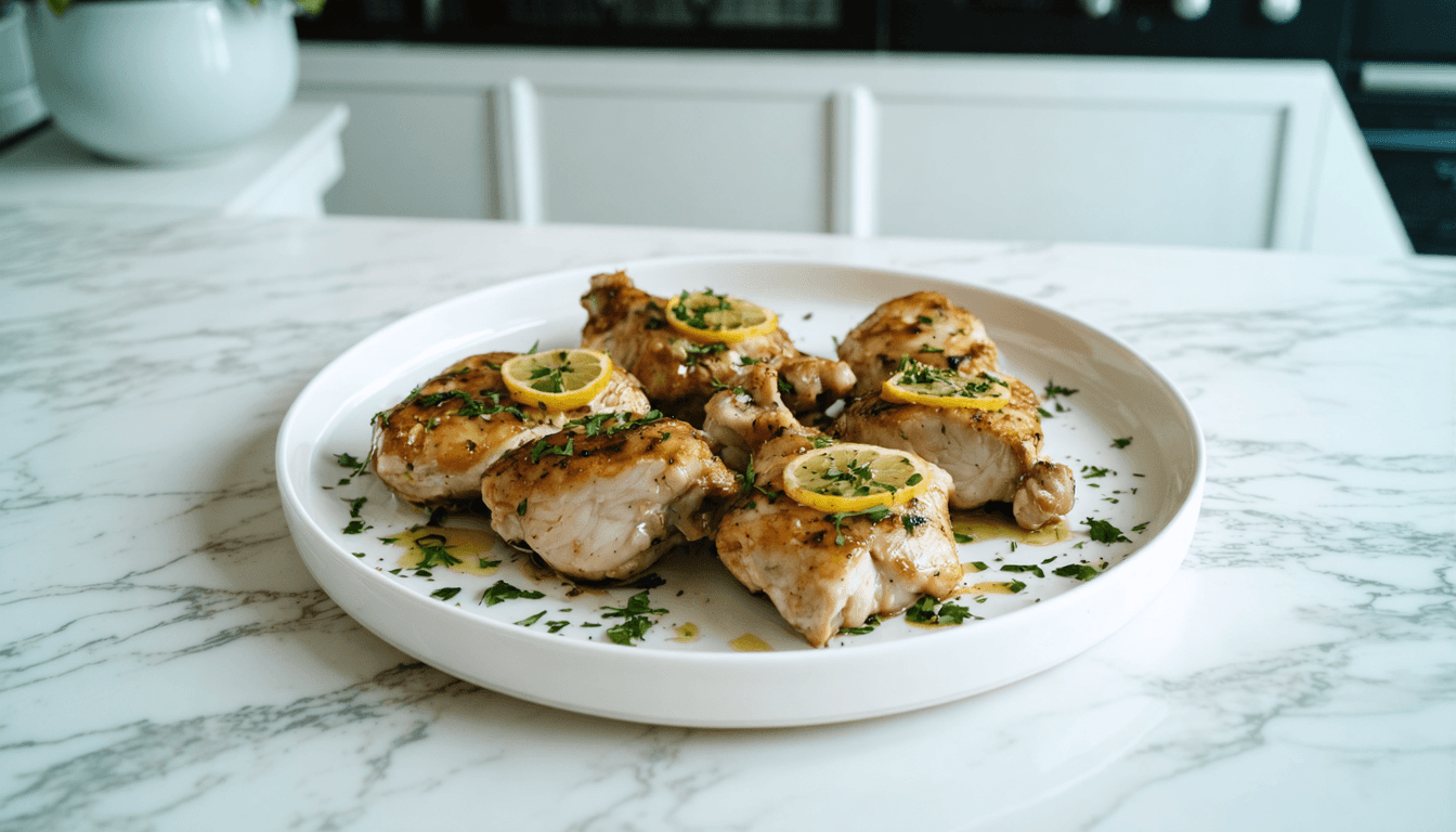 Herb-Infused Chicken Thighs with Lemon Zest