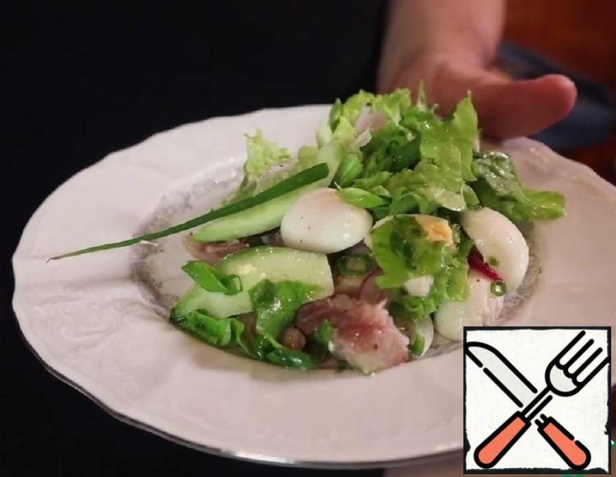 Ghent-Style Smoked Herring Salad