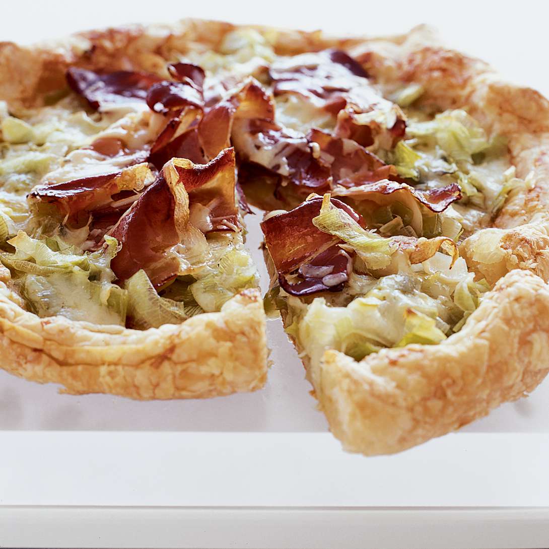 Brussels Endive and Gruyère Tart