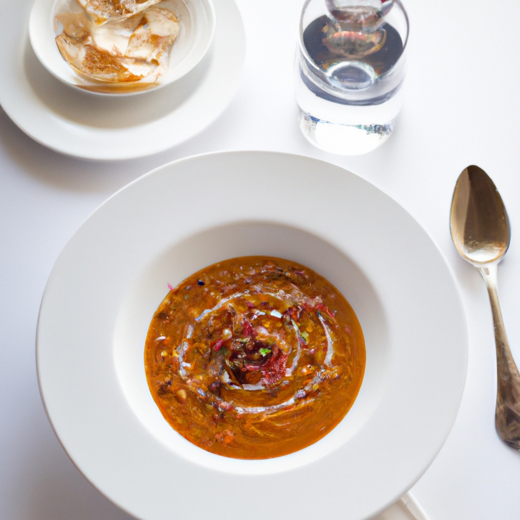 Spicy Tomato and Lentil Soup with Smoked Paprika