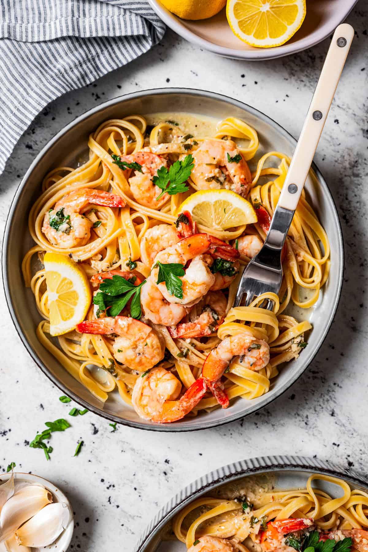 Sautéed Shrimp with Lemon Garlic