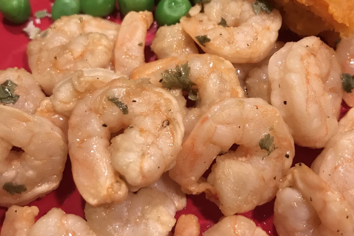 Aperol-Marinated Grilled Shrimp