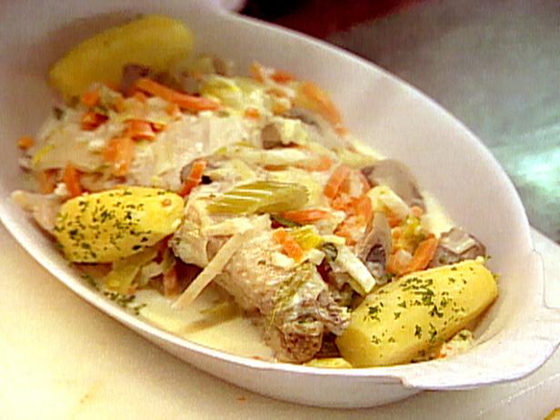 Creamy Waterzooi with Chicken and Leeks