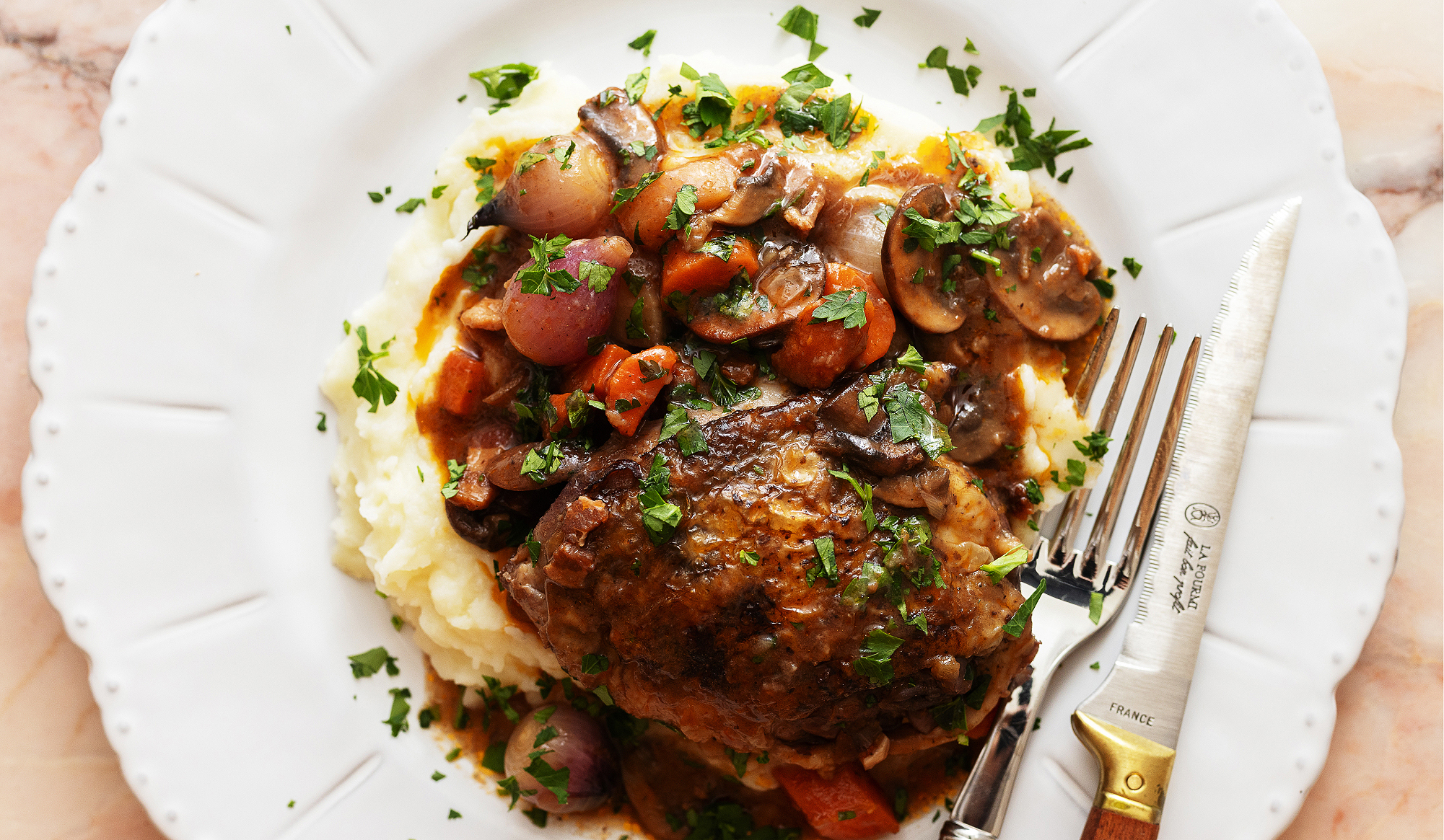 True French Coq au Vin