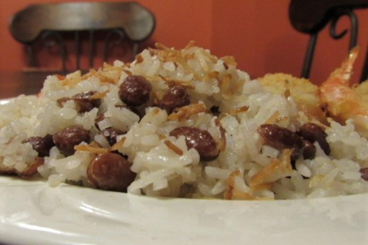 Coconut and Cumin Rice and Bean Stew