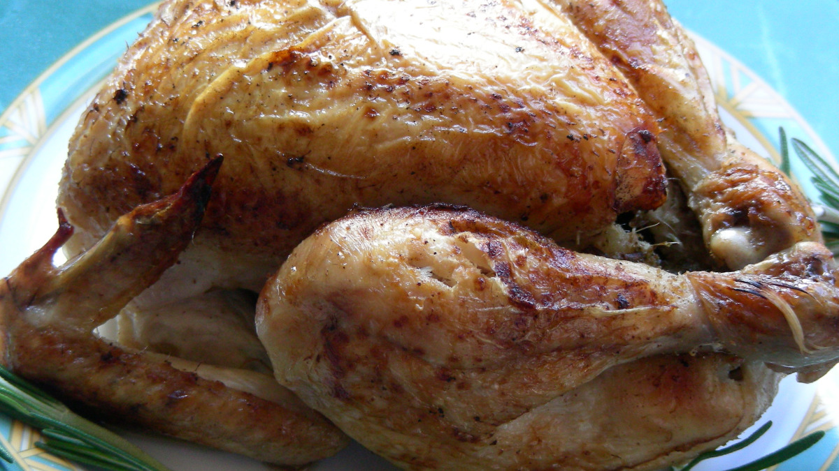 Rosemary-Thyme Cumin Roasted Chicken