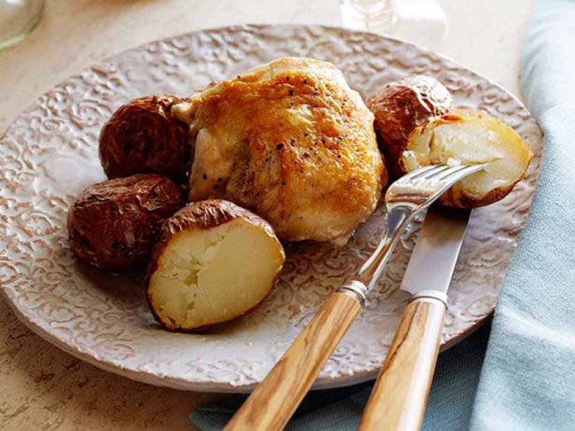 Spice-Roasted Chicken with Rosemary Potatoes