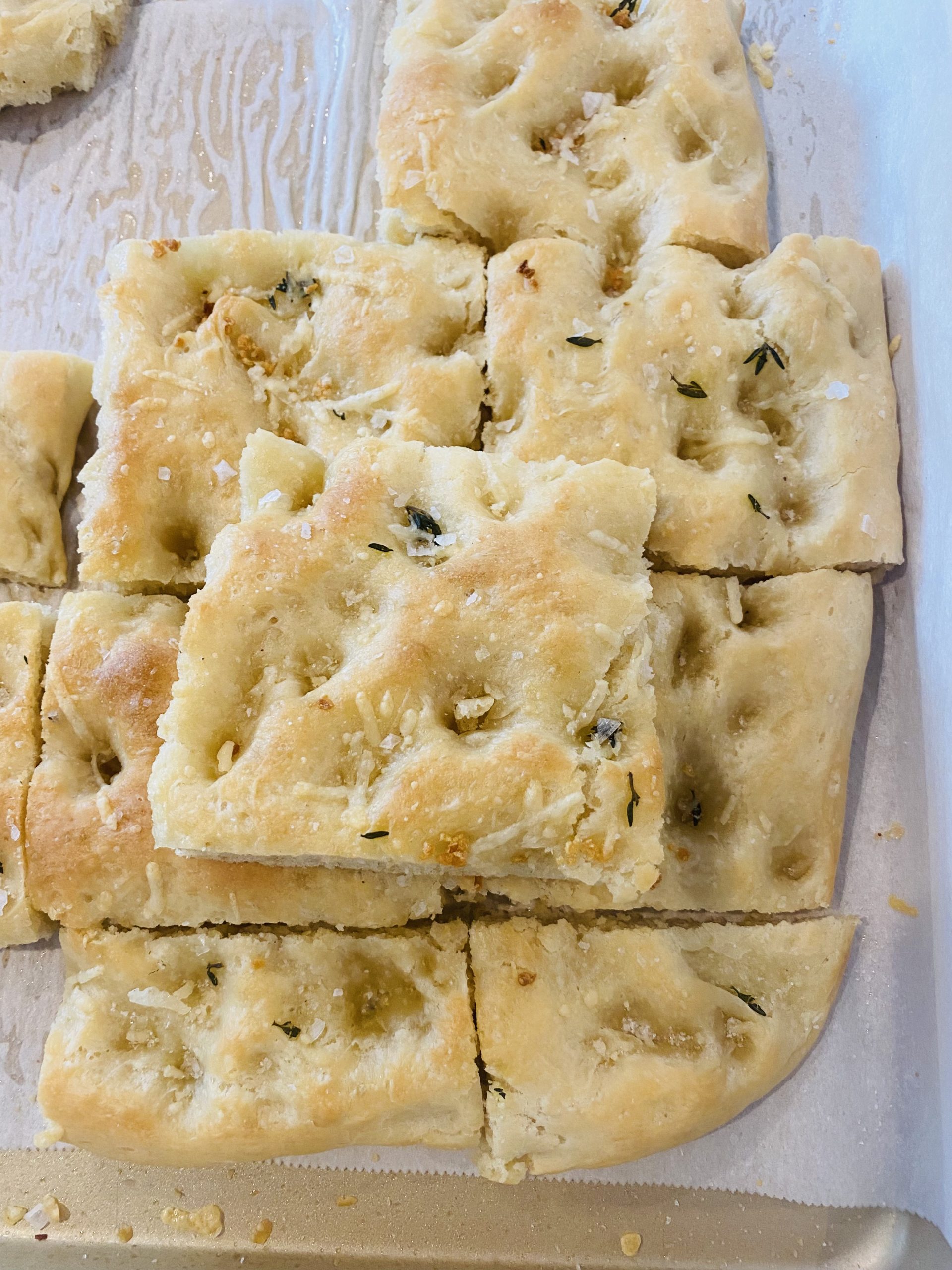 Garlic-Herb Focaccia Bread