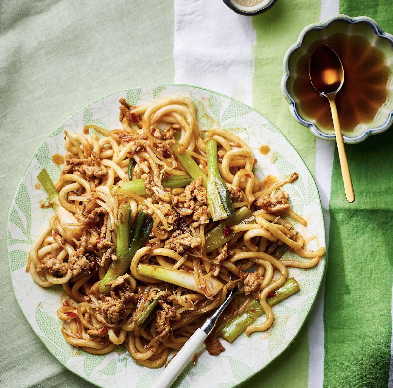 Hunan-Style Noodles with Minced Pork and Chili