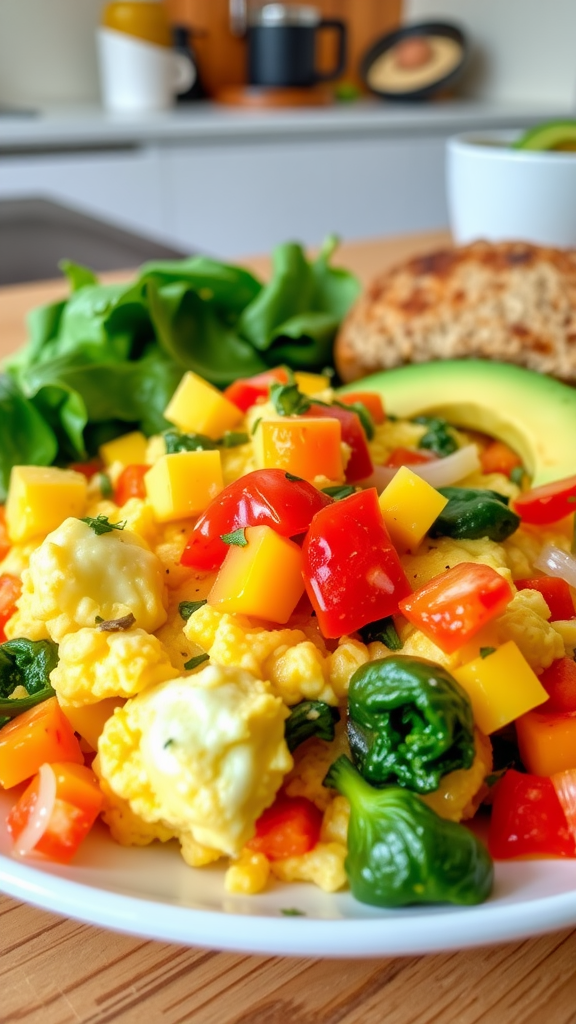 One-Pan Veggie and Egg Scramble