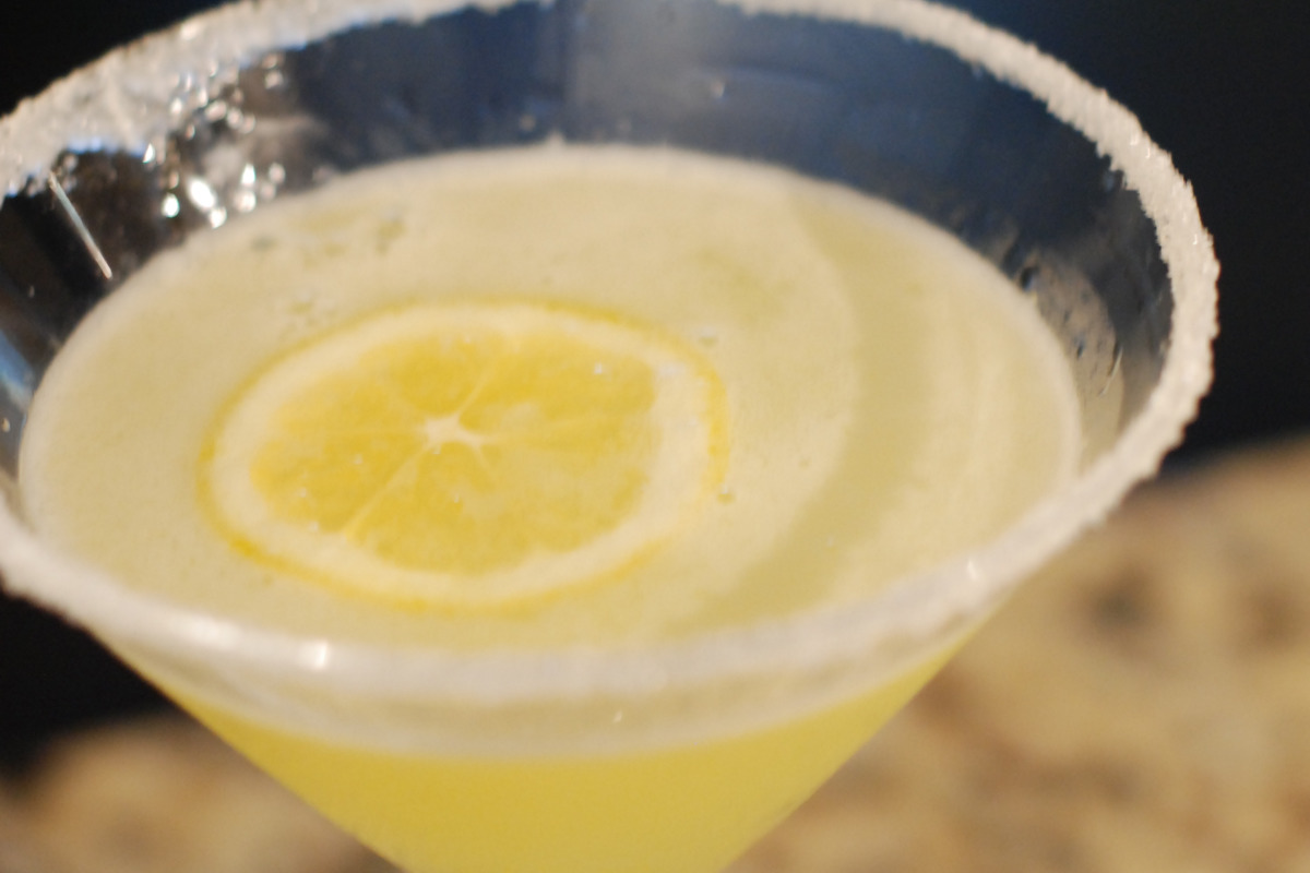 Citrus-Infused Meyer Lemon Martini
