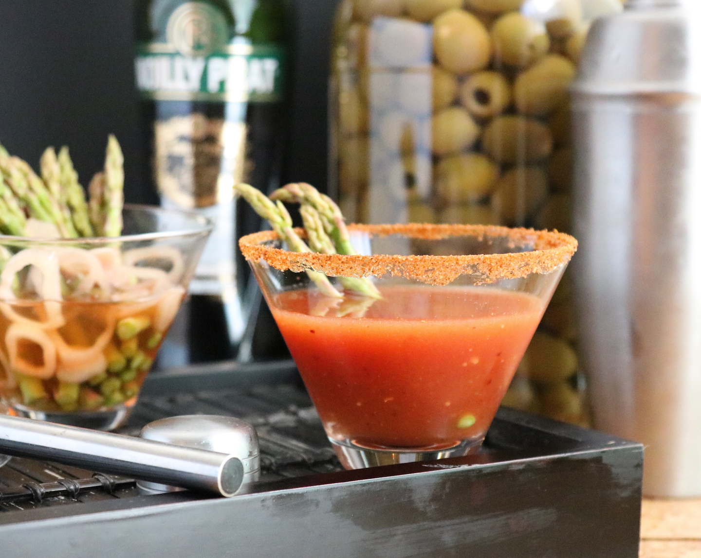 Savory Olive Brine Martini