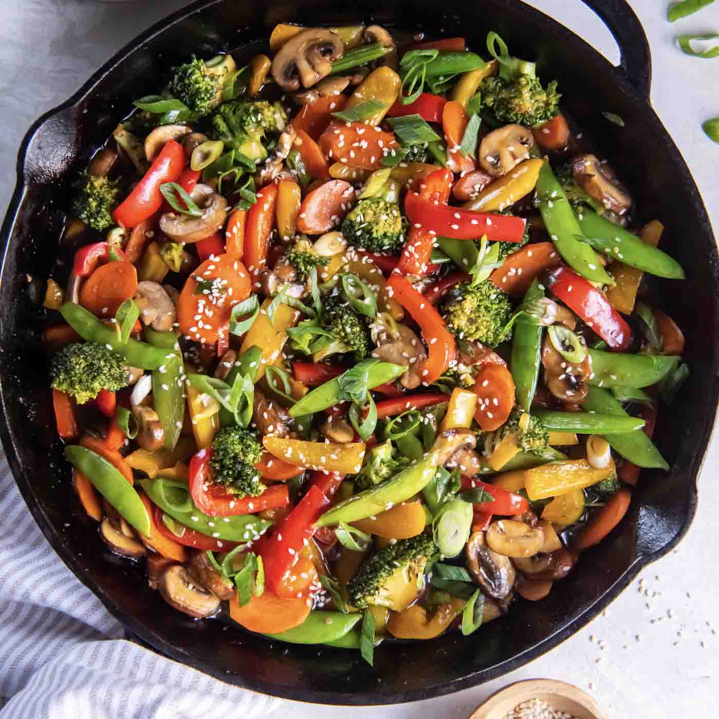 Registry-Style Vegetable Stir-Fry