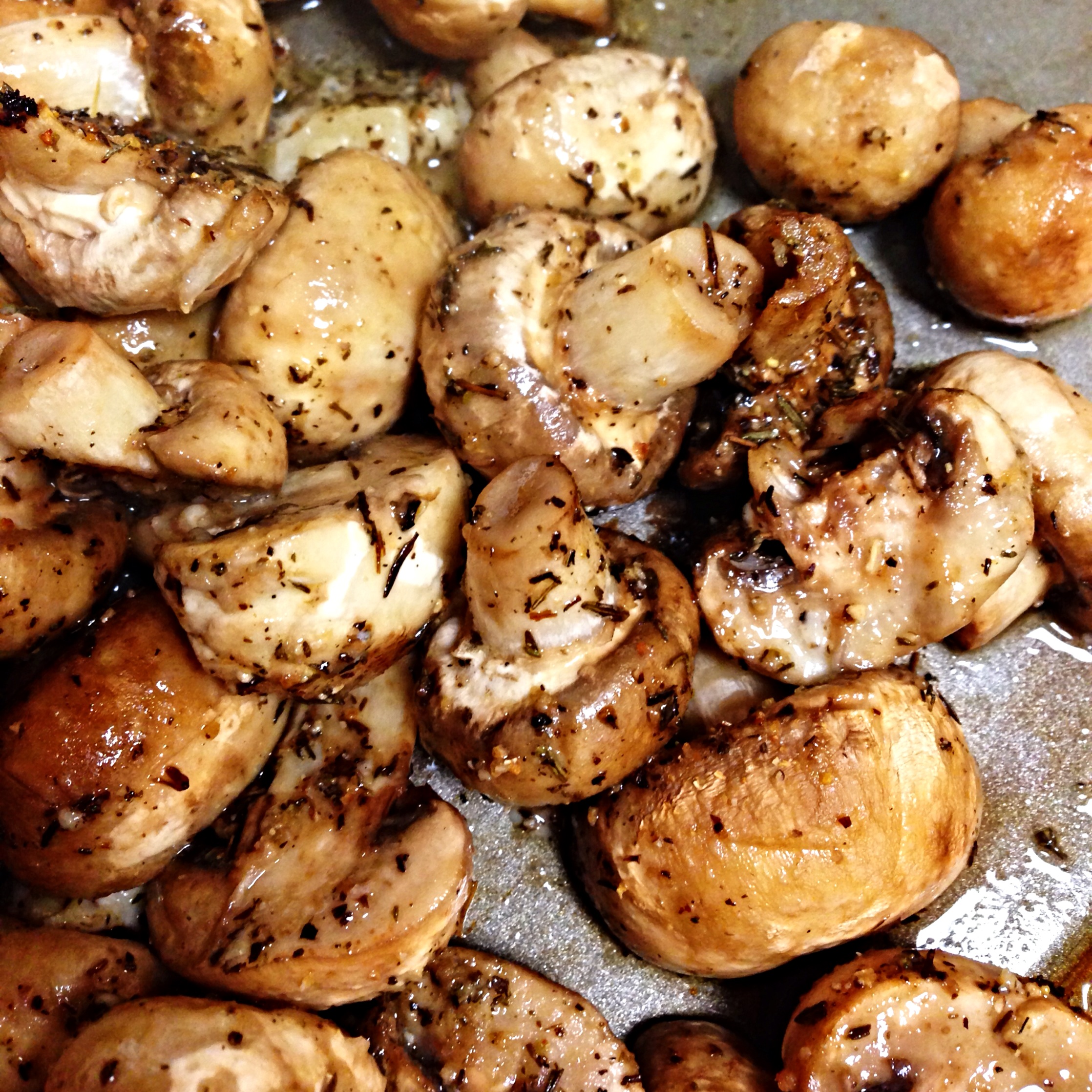 Sautéed Mushrooms with Thyme and Lemon Zest
