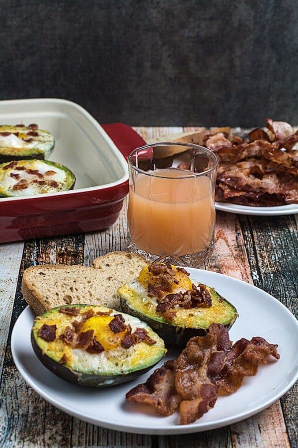 Savory Egg and Avocado Stack with Crispy Bacon