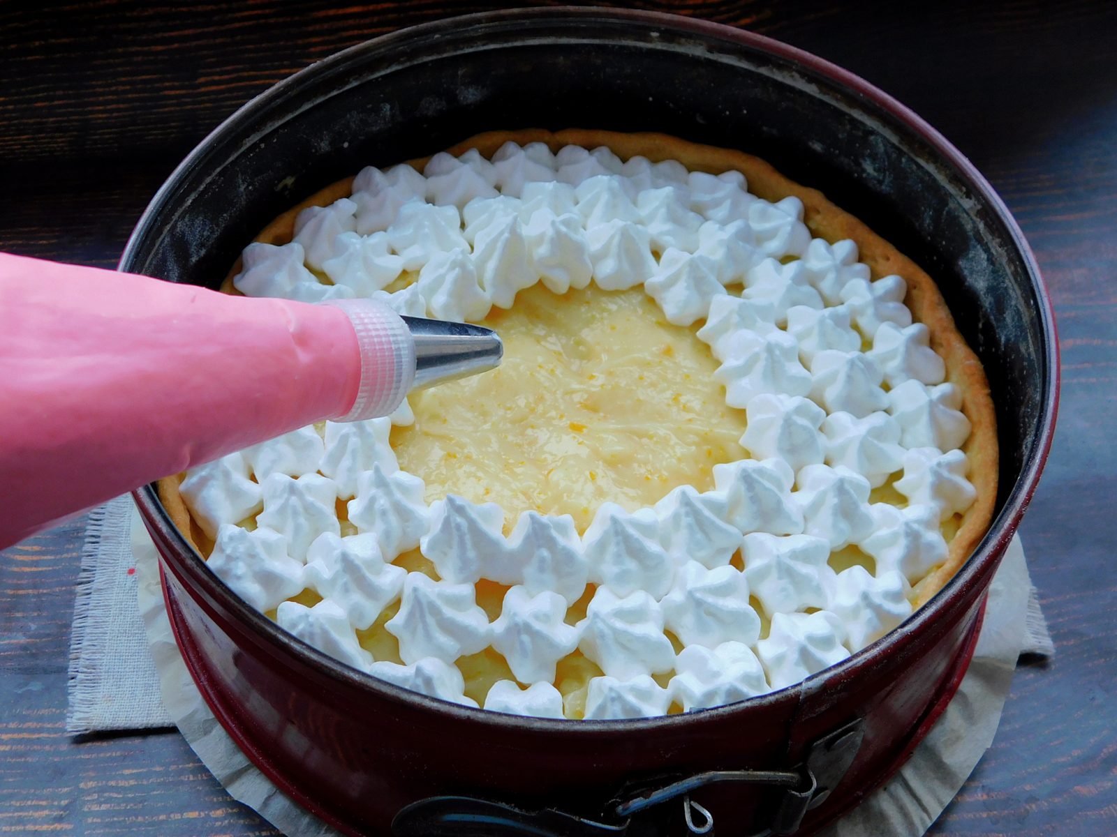 Airy Lemon Meringue Tart