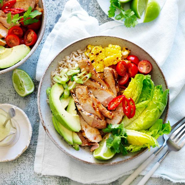 Lime-Chili Pork Salad with Fresh Herbs