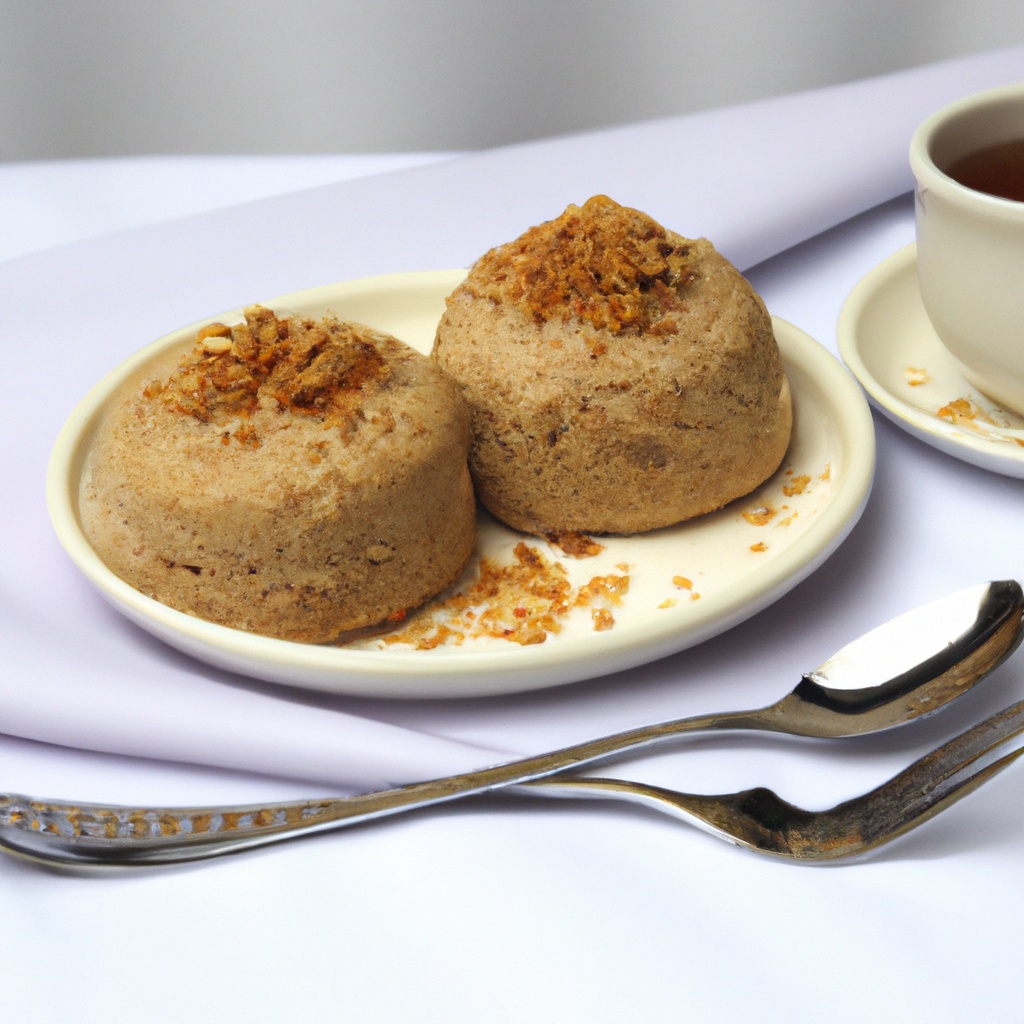 Cumin-Spiced Gram Flour Steamed Cake