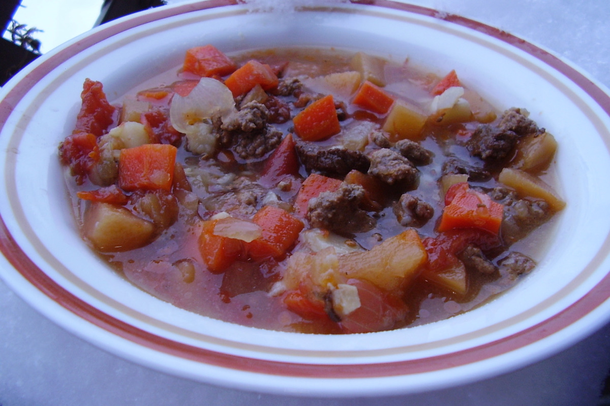 North Dakota Slow Cooked Beef and Root Vegetable Stew