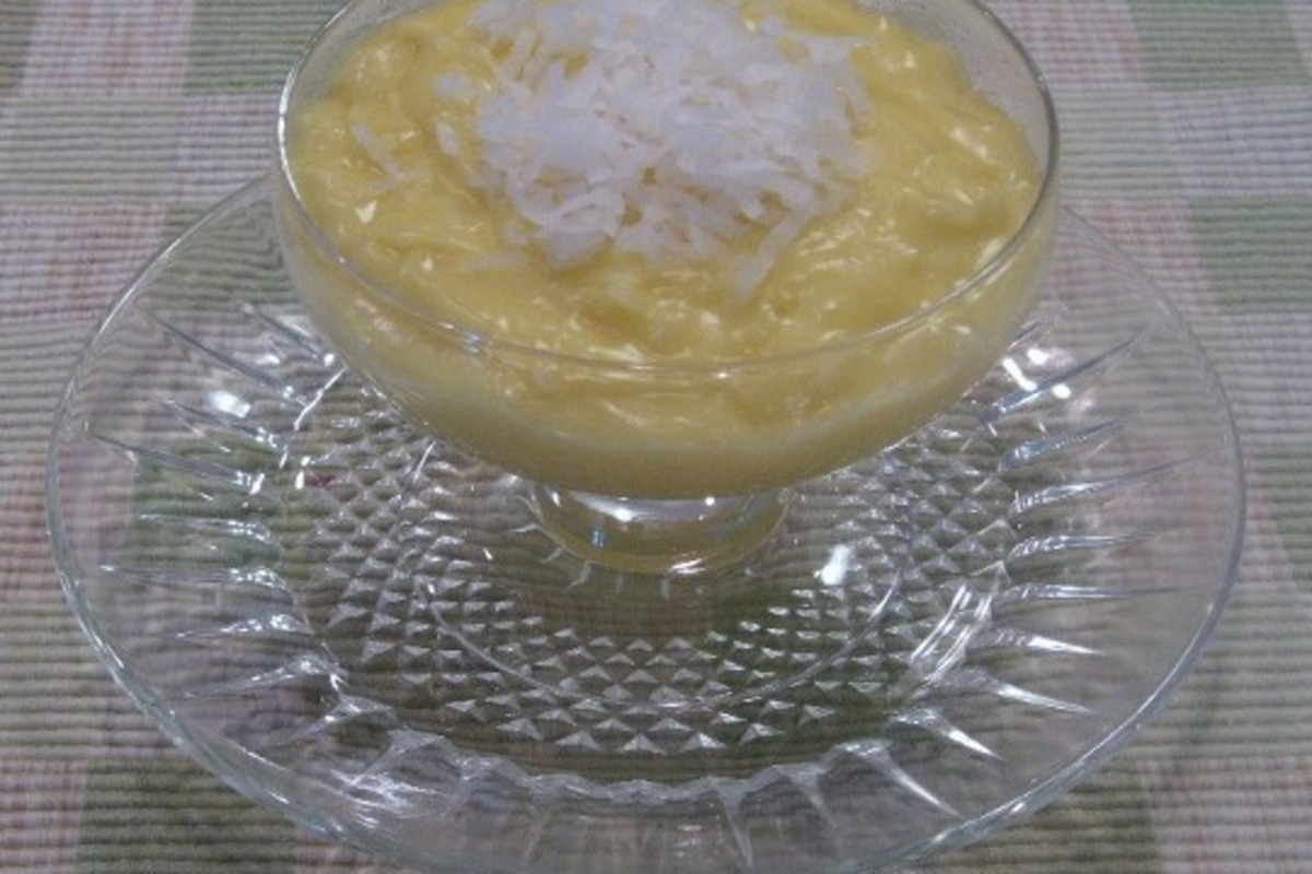 Tamarind-Infused Coconut Pudding