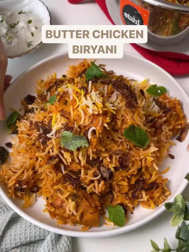 Butter Chicken Biryani