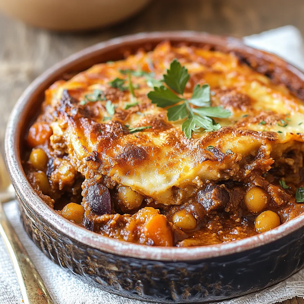 Budget-Friendly Chickpea Moussaka