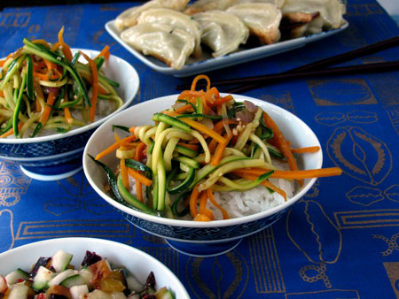 Carrot and Zucchini Stir-Fry