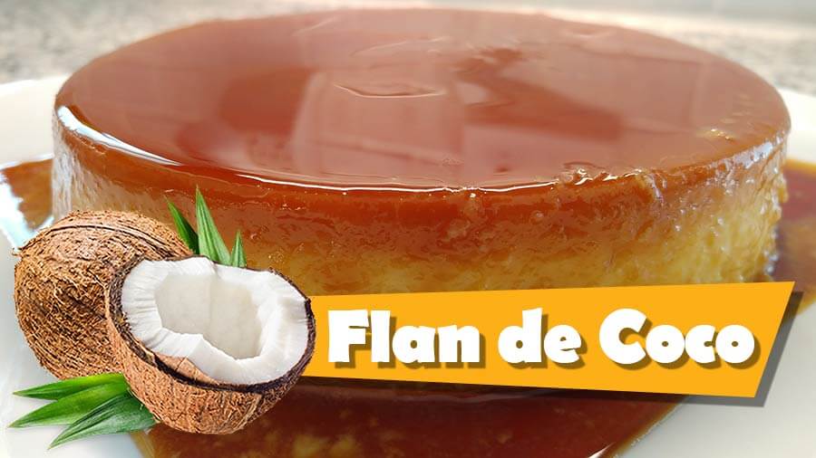 Cinnamon-Dusted Flan de Coco
