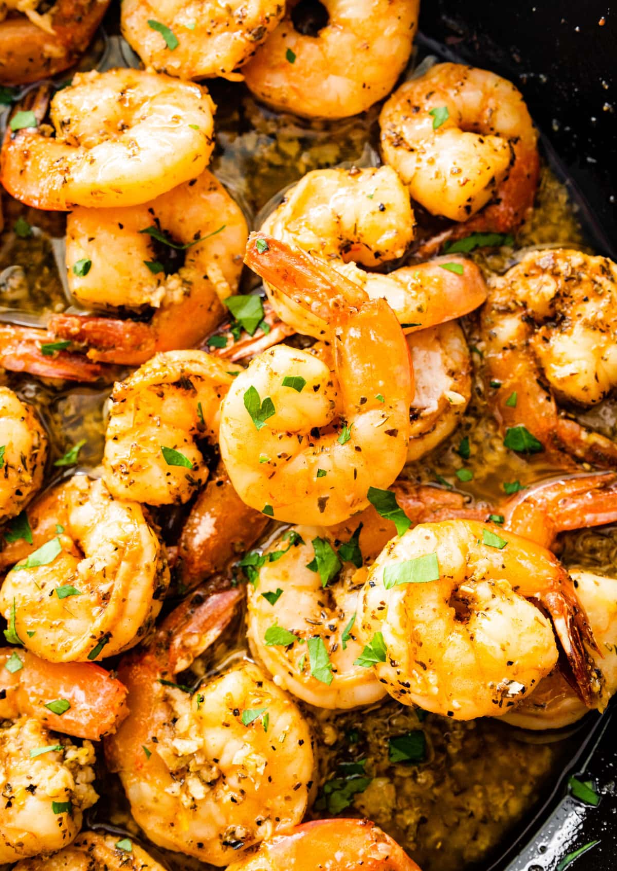 Pan-Seared Shrimp with Garlic and Chili Oil
