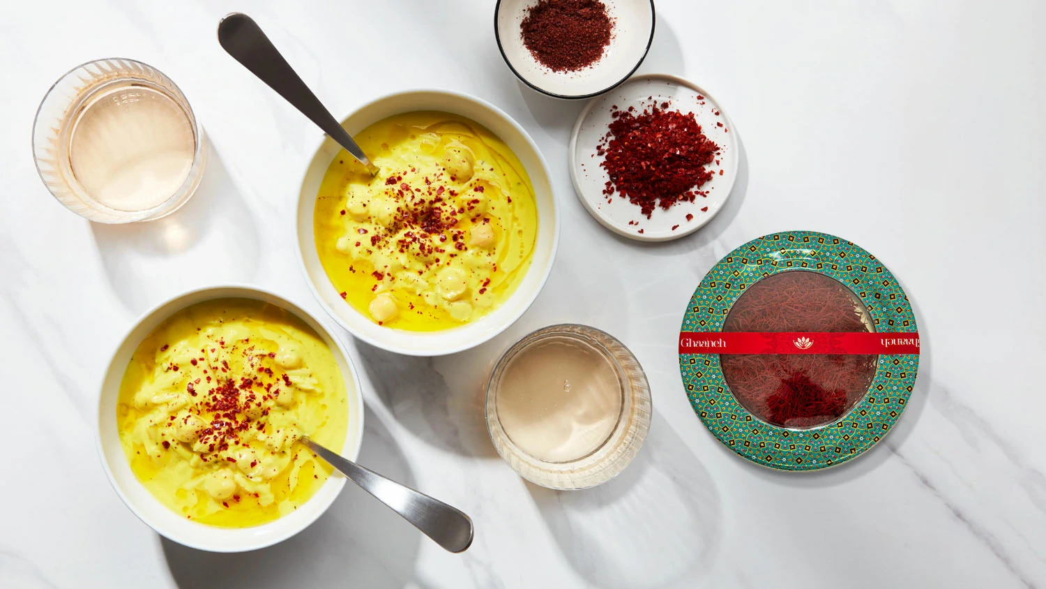 Saffron Yogurt-Infused Vegetable Stew