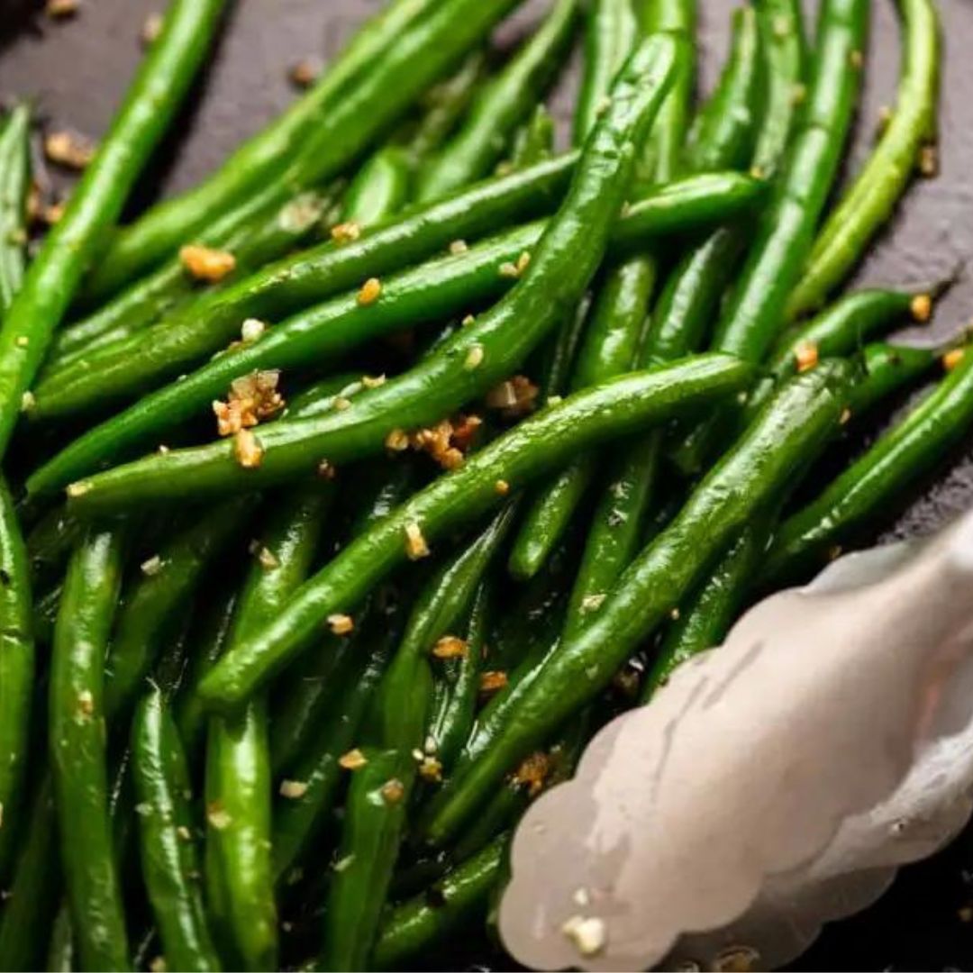 Garlic Sautéed Green Beans with Fresh Herbs