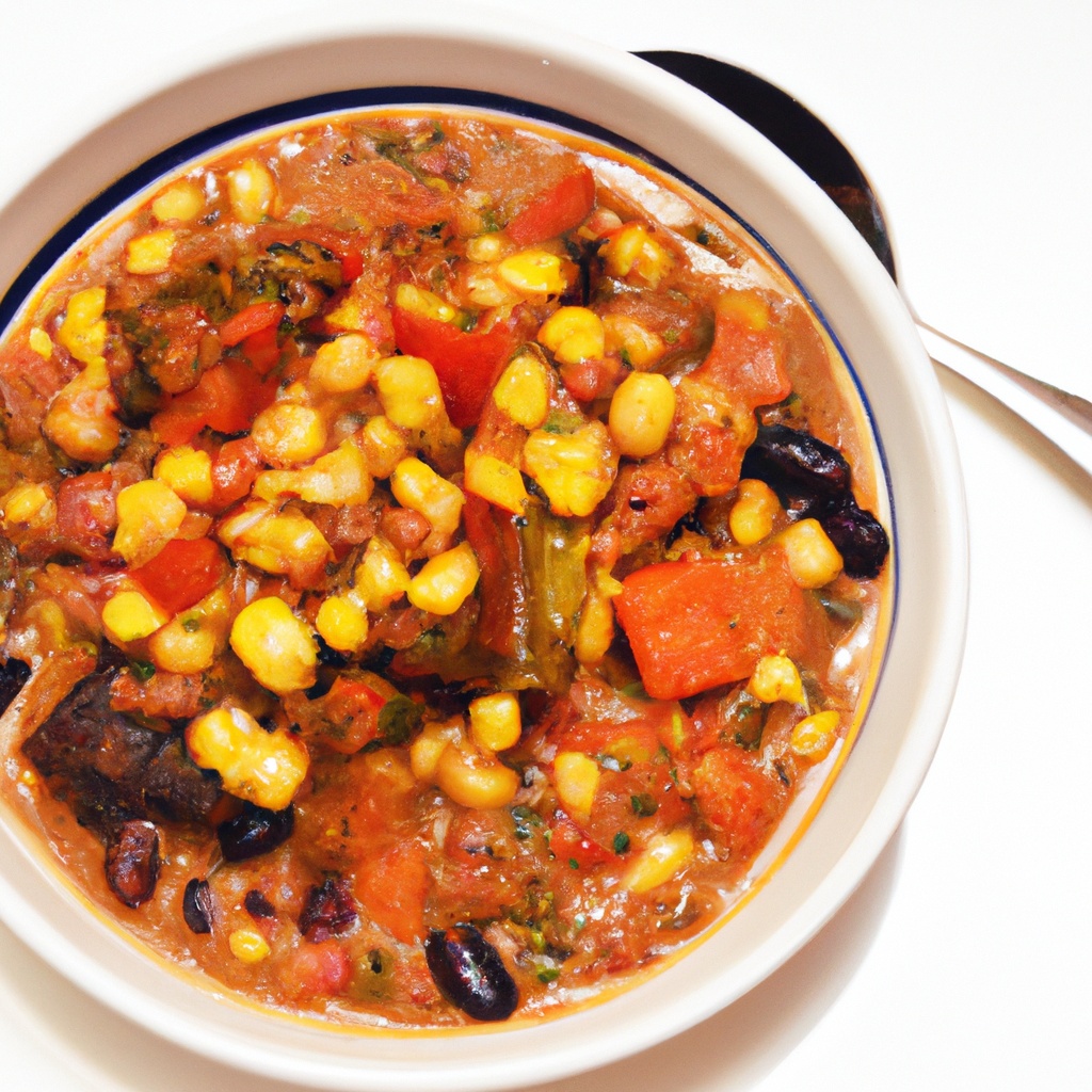 Cumin-Spiced Chicken and Black Bean Stew with Sweet Corn