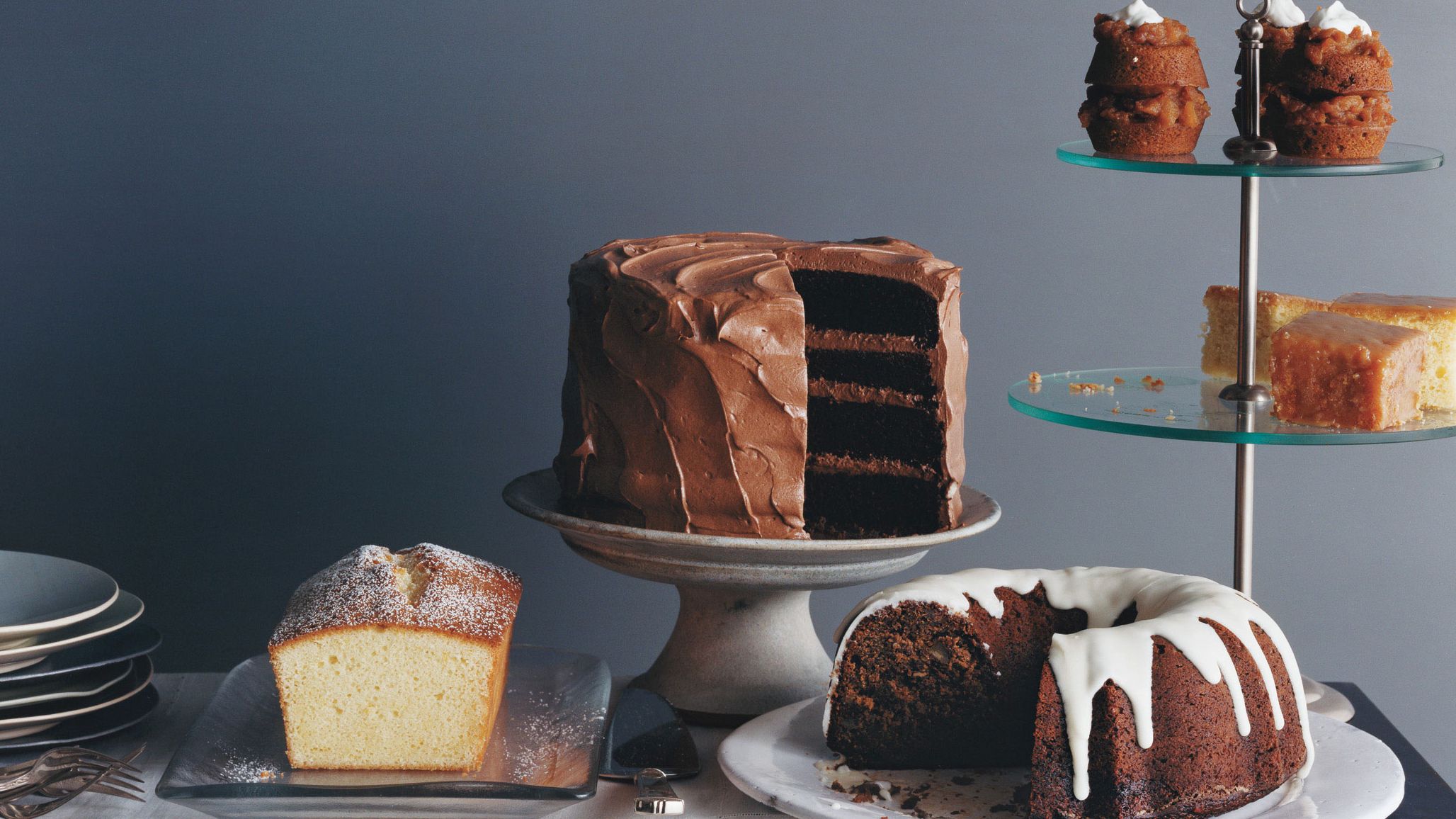 Baked Mile High Chocolate Cake