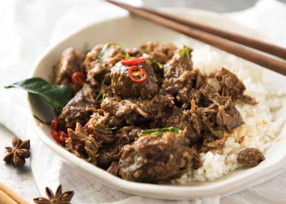 Beef Rendang with Galangal and Lemongrass