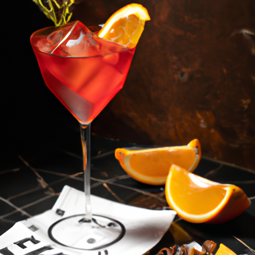 Citrus Basil Negroni